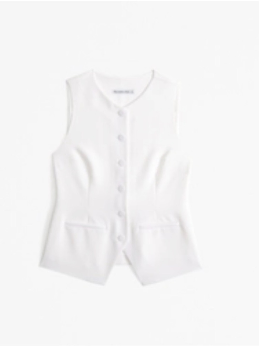 NWT Long-length Tailored Vest